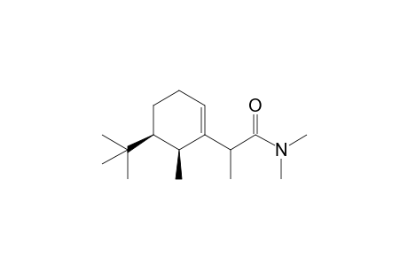 N,N-Dimethyl-2-[(cis)-5'-(1",1"-dimethylethyl)-6'-methyl-1'-cyclohexenyl]-propanamide