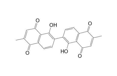 [2,2'-Binaphthalene]-5,5',8,8'-tetrone, 1,1'-dihydroxy-6,6'-dimethyl-