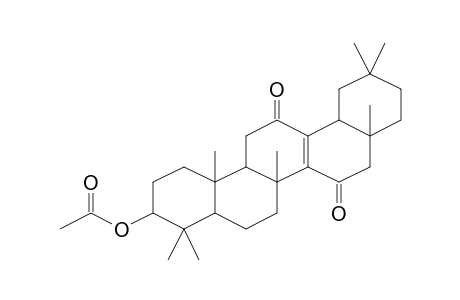 4,4,6a,8a,11,11,14b-Heptamethyl-7,13-dioxo-1,2,3,4,4a,5,6,6a,7,8,8a,9,10,11,12,12a,13,14,14a,14b-icosahydro-3-picenyl acetate