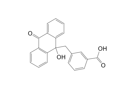 10-Hydroxy-10-(3'-carboxybenzyl)-9(10H)-anthracenone