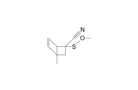 2-endo-Cyano-2-exo-methylsulfinyl-bicyclo-[2.2.1]-5-heptene