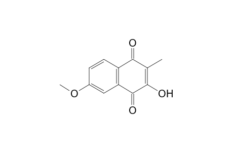 3-Hydroxy-6-methoxy-2-methyl-1,4-naphthoquinone