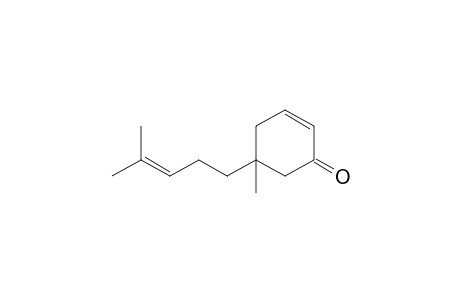 5-Methyl-5-(4-methylpent-3-enyl)-2-cyclohexenone