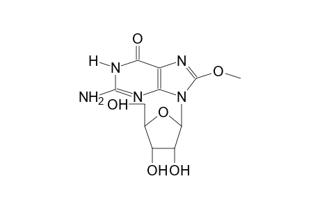 8-METHOXYGUANOSINE;8-OME-G