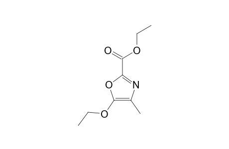 5-ethoxy-4-methyl-2-oxazolecarboxylic acid, ethyl ester