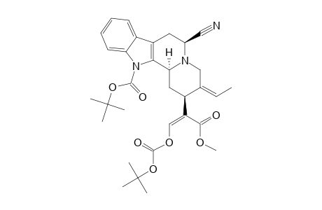 NA'-O-DI-BOC-5-ALPHA-H-CYANO-Z-GEISSOSCHIZINE