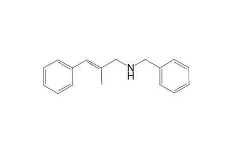 (E)-2-methyl-3-phenyl-N-(phenylmethyl)-2-propen-1-amine