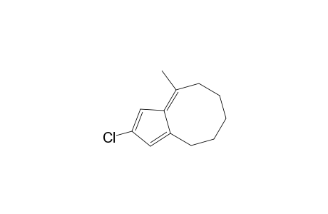 4H-Cyclopentacyclooctene, 2-chloro-5,6,7,8-tetrahydro-9-methyl-