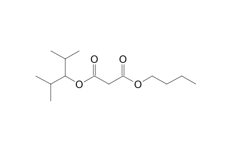 Malonic acid, butyl 2,4-dimethylpent-3-yl ester