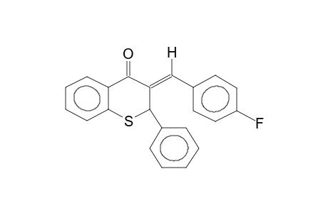 3-(4-FLUOROBENZYLIDENE)-1-THIOFLAVANONE