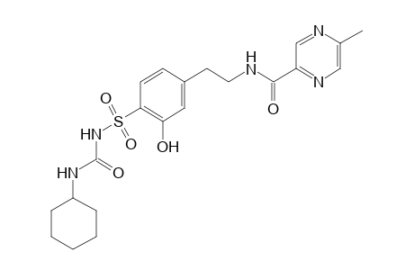 Glipizid-M (HO-ring) isomer 2 MS2