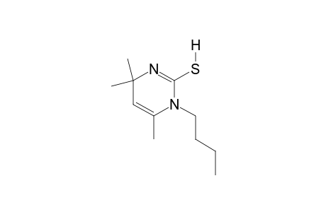 1-BUTYL-1,4-DIHYDRO-4,4,6-TRIMETHYL-2-PYRIMIDINETHIOL