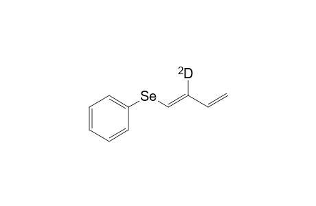 (E)-1-Phenylseleno)-1,3-butadiene-2-D