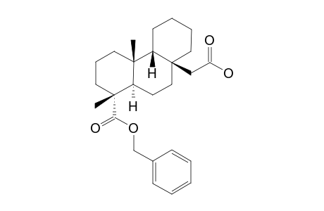 1,4A,Dimethyl 8A-carboxymethyl-perhydrophenanthrene-1-acid benzyl ester dev.