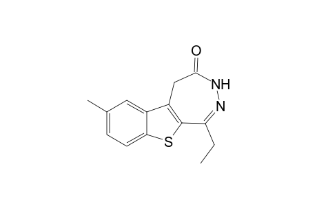 1-Ethyl-7-methyl-3,5-dihydro-benzothieno[2,3-d][1,2]diazepin-4-one