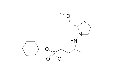 CYCLOHEXYL-(R,S)-(-)-3-[2-(METHOXYMETHYL)-PYRROLIDIN-1-YLAMINO]-BUTANE-1-SULFONATE