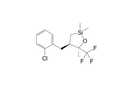 (4R,5R)-4-[(2-chlorophenyl)methyl]-2,2,5-trimethyl-5-(trifluoromethyl)oxasilolane