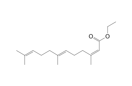 Ethyl (2Z,6E)-3,7,11-trimethyl-2,6,10-dodecatrienoate
