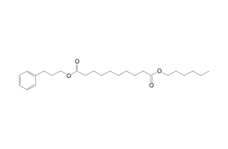 Sebacic acid, hexyl 3-phenylpropyl ester