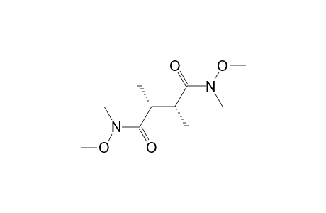 (2R,3R)-N1,N4-Dimethoxy-N1,N4,2,3-tetramethylsuccinamide