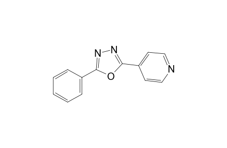 2-(4-pyridyl)-5-phenyl-1,3,4-oxadiazole