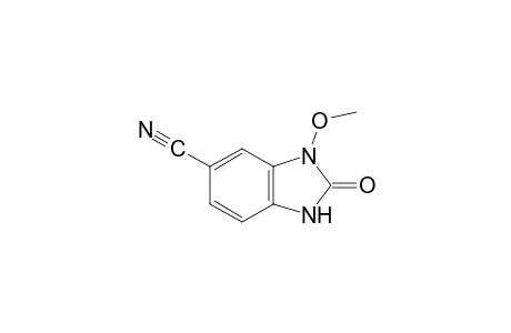 3-methoxy-5-benzimidazolinecarbonitrile