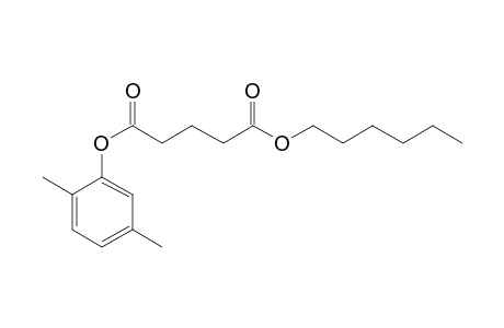 Glutaric acid, 2,5-dimethylphenyl hexyl ester