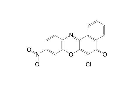 6-Chloro-9-nitro-5H-benzo[a]phenoxazin-5-one