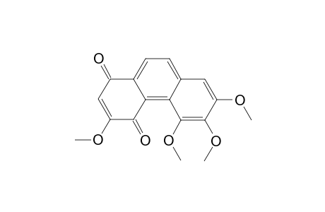 3,5,6,7-TETRAMETHOXY-1,4-PHENANTHRENQUINONE