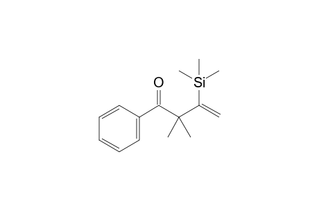 2,2-Dimethyl-1-phenyl-3-(trimethylsilyl)but-3-en-1-one