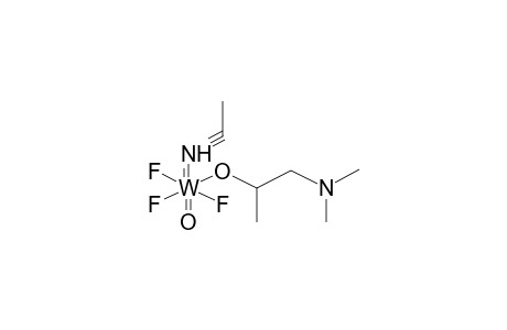 TRIFLUORO(3-N,N-DIMETHYLAMINOPROP-2-OXY)OXOTUNGSTENE-ACETONITRILCOMPLEX