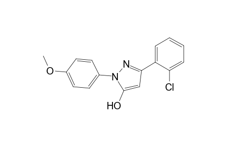 1H-pyrazol-5-ol, 3-(2-chlorophenyl)-1-(4-methoxyphenyl)-