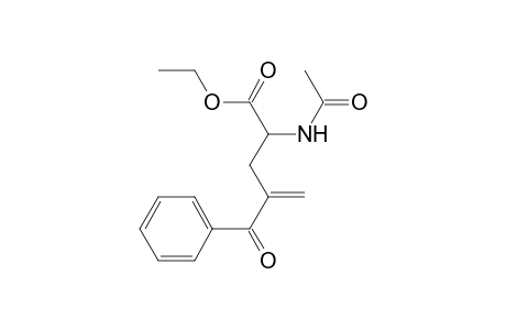 Ethyl 2-acetamido-4-benzoylpent-4-enoate