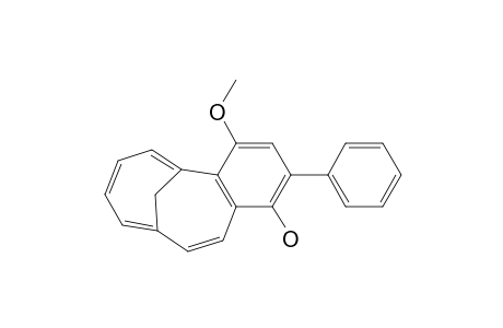 3-Methoxy-5-phenyltricyclo[8.4.1.0(2,7)]pentadeca-1(14),2(7),3,5,8,10,12-heptaen-6-ol