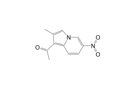 1-Acetyl-2-methyl-6-nitroindolizine