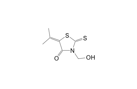 3-(Hydroxymethyl)-5-(1-methylethylidene)-2-thioxo-1,3-thiazolidin-4-one