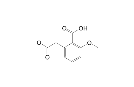 2-Methoxy-6-(2-methoxy-2-oxo-ethyl)benzoic acid