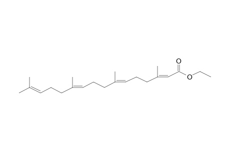 Ethyl (2E,6E,10E)-3,7,11,15-tetramethylhexadeca-2,6,10,14-tetraenoate