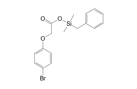 4-Bromophenoxyacetic acid, benzyldimethylsilyl ester