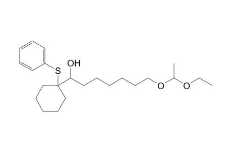 7-(1''-Ethoxyethoxy)-1-[1'-(phenylsulfanyl)cyclohexyl]heptanol