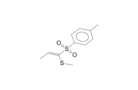 p-tolyl 1-methylthio-1-propenyl sulfone