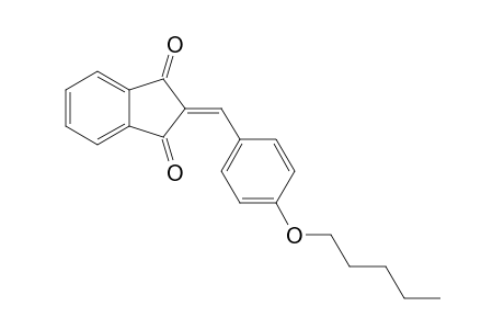 2-[4-(Pentyloxy)benzylidene]-1H-indene-1,3(2H)-dione