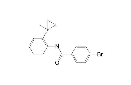 N-[2-(1-Methylcyclopropyl)phenyl]-4-bromobenzamide