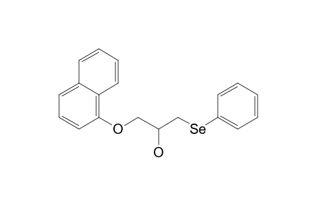 1-(1-Naphthalenyloxy)-3-(phenylseleno)-2-propanol