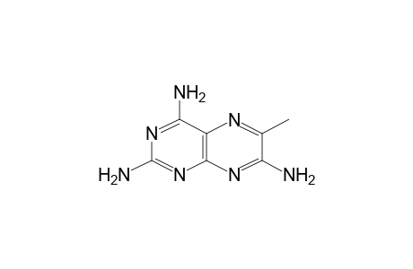 6-Methyl-2,4,7-pteridinetriamine