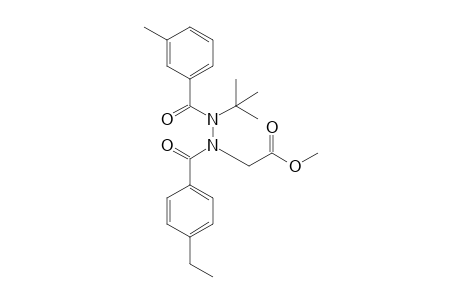 2-[[tert-butyl(m-toluoyl)amino]-(4-ethylbenzoyl)amino]acetic acid methyl ester