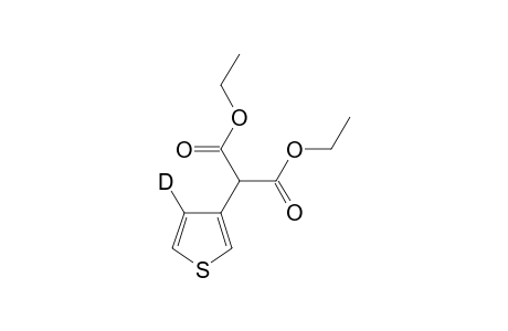 Diethyl 2-(4-deuteriothiophen-3-yl)malonate