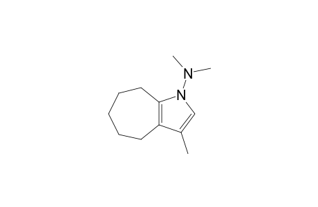 Dimethyl-(3-methyl-5,6,7,8-tetrahydro-4H-cyclohepta[b]pyrrol-1-yl)amine