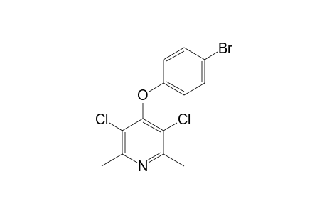 4-(4-Bromophenoxy)-3,5-dichloro-2,6-dimethylpyridine