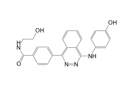 benzamide, N-(2-hydroxyethyl)-4-[4-[(4-hydroxyphenyl)amino]-1-phthalazinyl]-